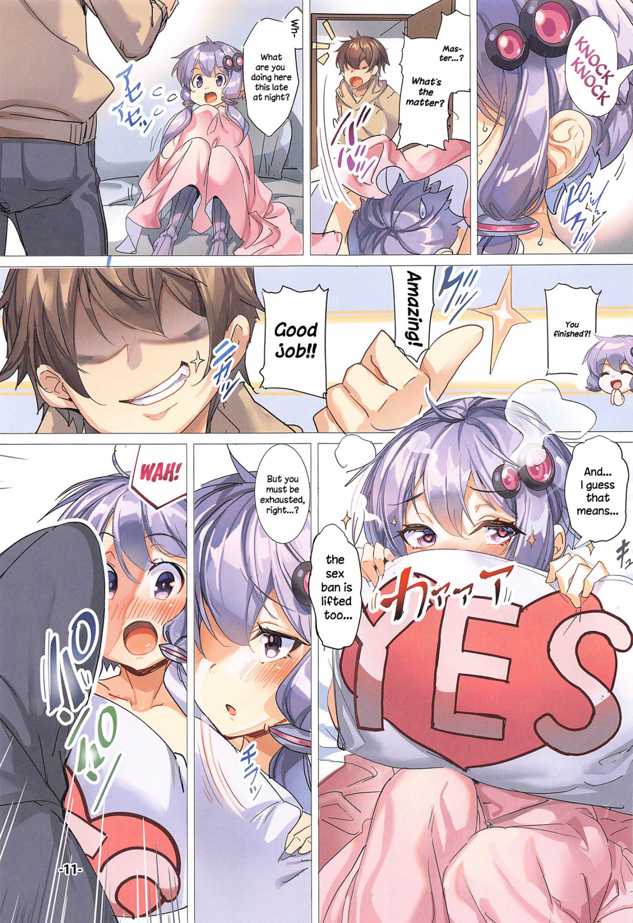 Hentai Manga Comic-After Her Abrupt Abstinent Lifestyle Yukari-san Can't Hold Back Any Longer-Read-10